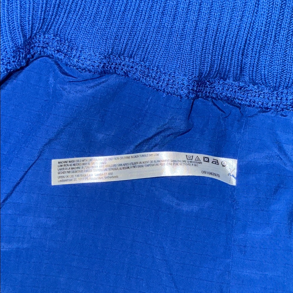 Free People FP movement she fly embroidered jacket blue NWOT - Picture 6 of 8